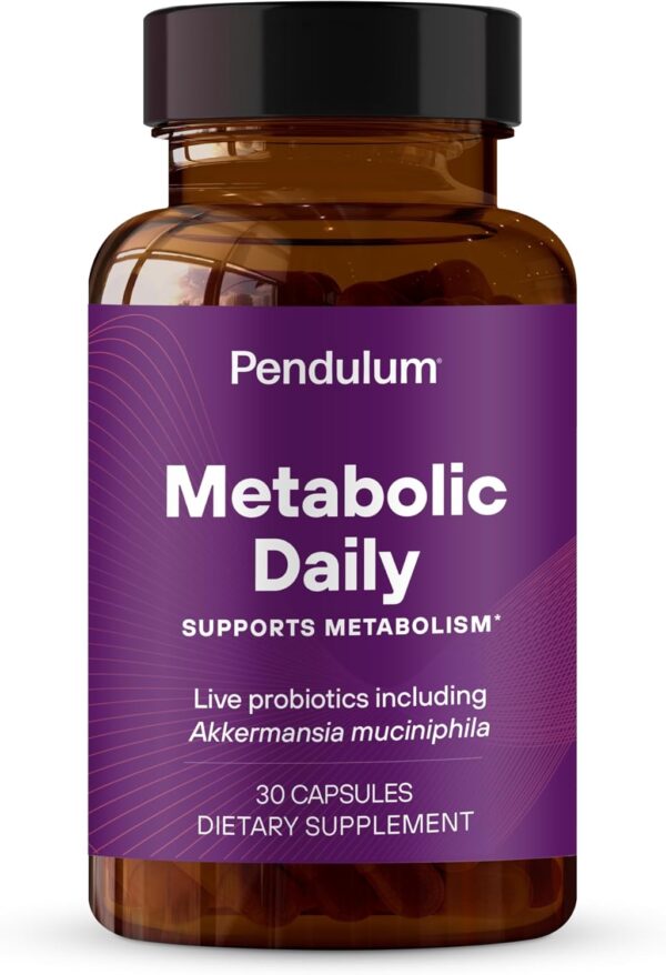 Pendulum Metabolic Daily - Multi-Strain Probiotic with Akkermansia Muciniphila to Support Metabolism