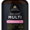 Ancient Nutrition Multivitamin for Women, Vitamin A, K, D, C, B12, Zinc, Magnesium, Chromium